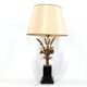 Vintage sheaf of wheat table lamp - 1960s