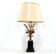 Vintage sheaf of wheat table lamp - 1960s