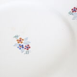 Round dish Saint Amand, 1940, French manufacture, vintage