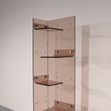 Iconic Michel Dumas Plexiglas bookcase – 1970s French space age design
