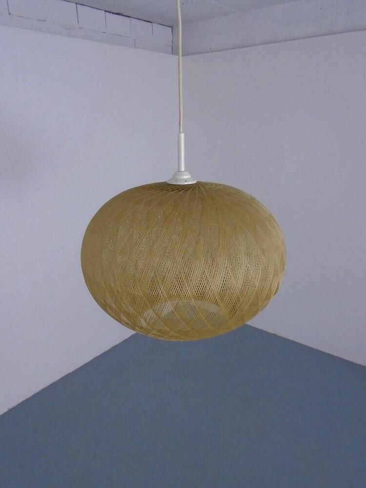Spun Fibreglass Pendant Lamp, Germany, 1960s