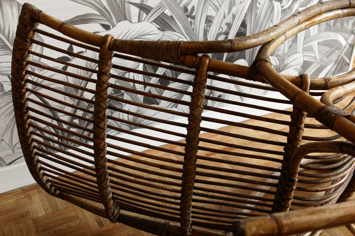 Rattan rocking chair