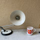 Aluminor articulated desk lamp France vintage 70s
