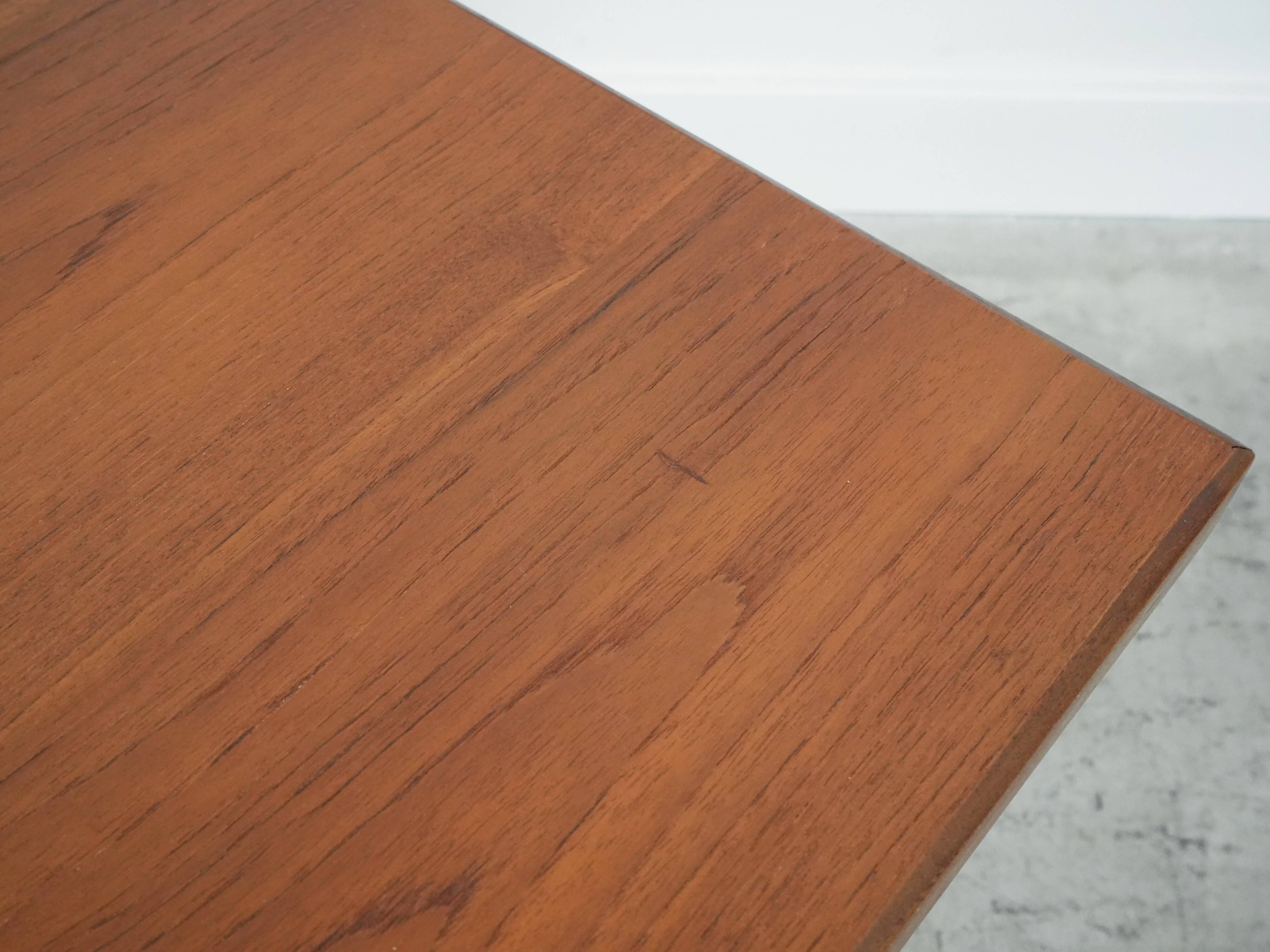 Teak coffee table, Danish design, 1970s, production: Denmark