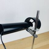 60s black and chrome adjustable spot desk lamp