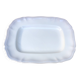 Rectangular dish with gadroons stamped Sarreguemines France, Chambord model