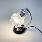 Vintage Table Lamp with Ceramic Base, Czechoslovakia, 1960's