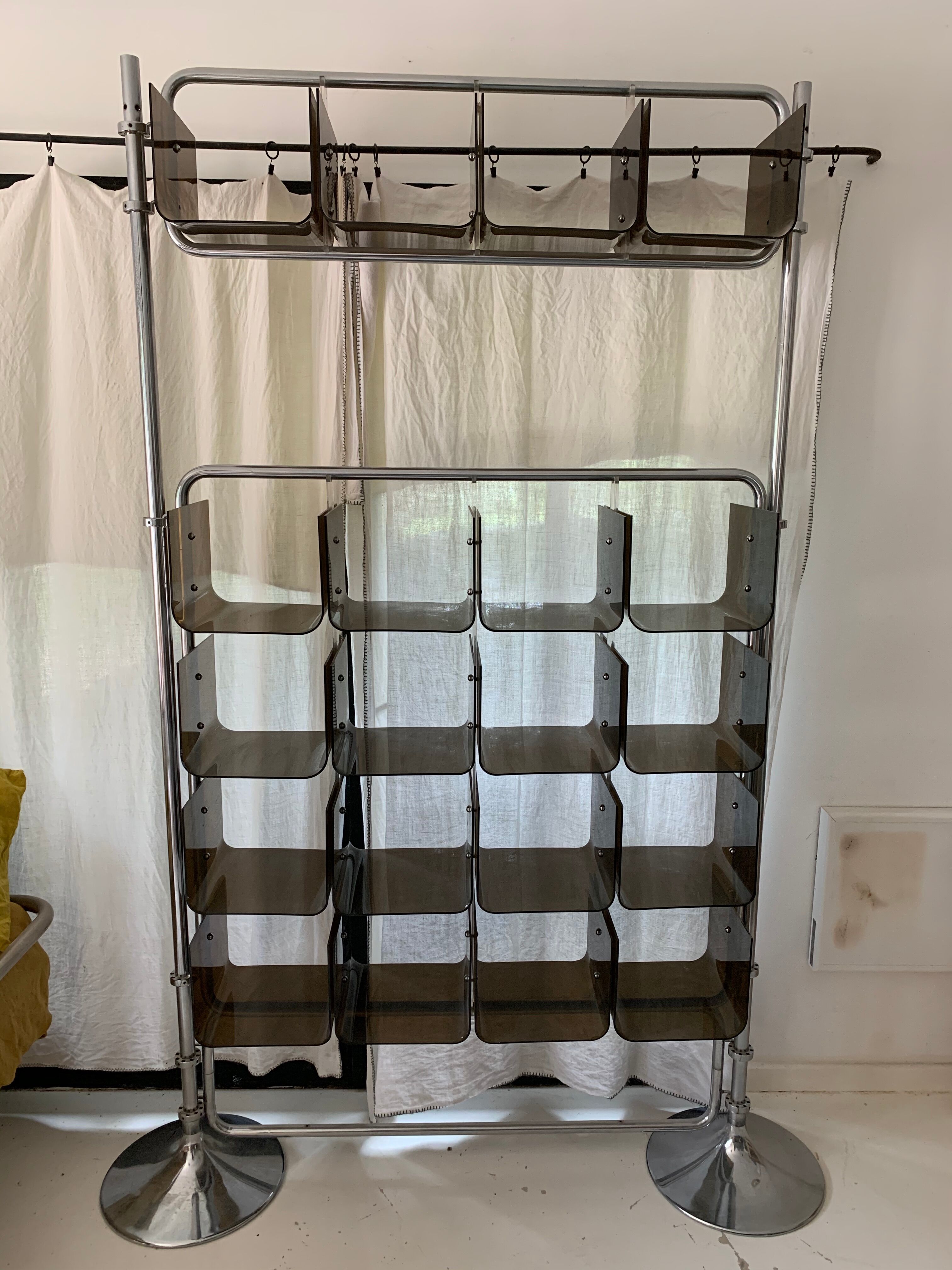 Bibliothèque Roche Bobois plexiglas