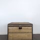 Malle de voyage en bois