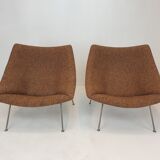 Oyster chairs by Pierre Paulin for Artifort, 1960'