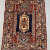 Afghan wool sevan kazak rug 185x143 cm chobi