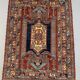 Afghan wool sevan kazak rug 185x143 cm chobi