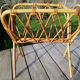 Rattan magazine holder