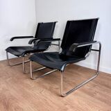 Pair of Thonet B35 armchairs - Marcel Breuer Bauhaus edition - vintage