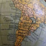 Ancient Globe Globe world map