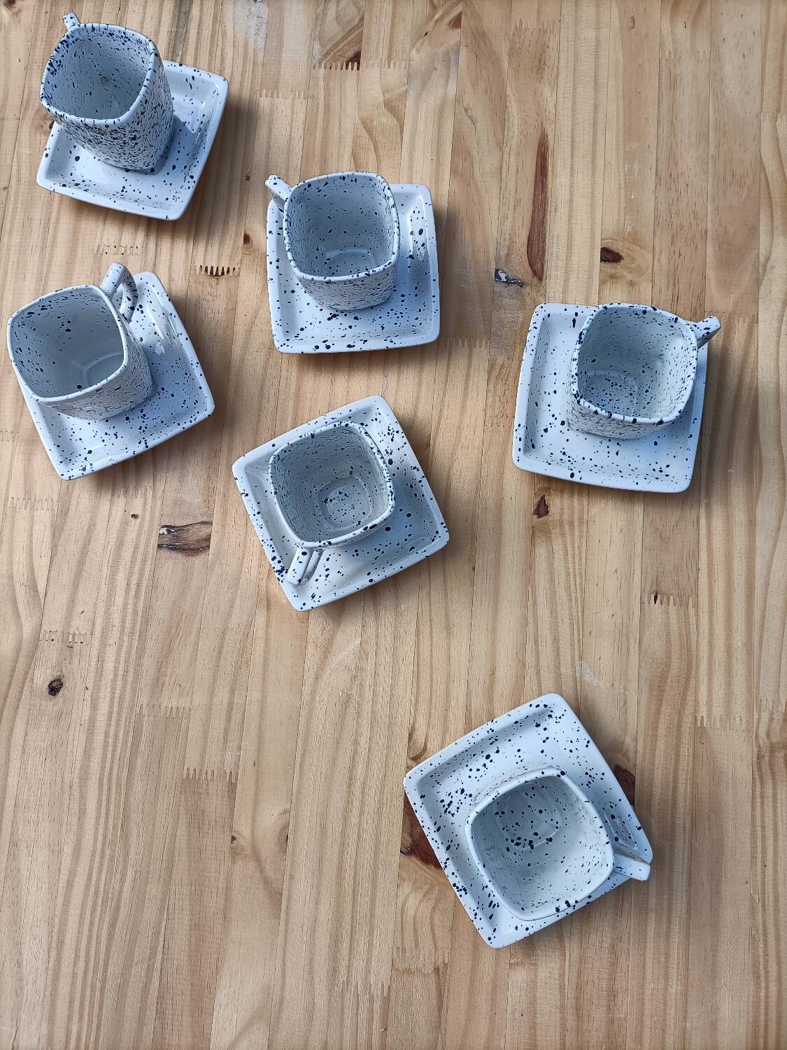 Set of Contemporary Coffee Cups