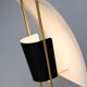 Kite floor lamp by Pierre Guariche, brass and steel, mid-20th century.