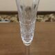 Champagne flute in St Louis crystal, Tarn model, signed.