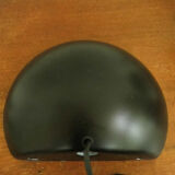 Pair wall sconces in black metal