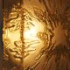 Mid-Century Modern Sconce in Glass and Steel, 1960s