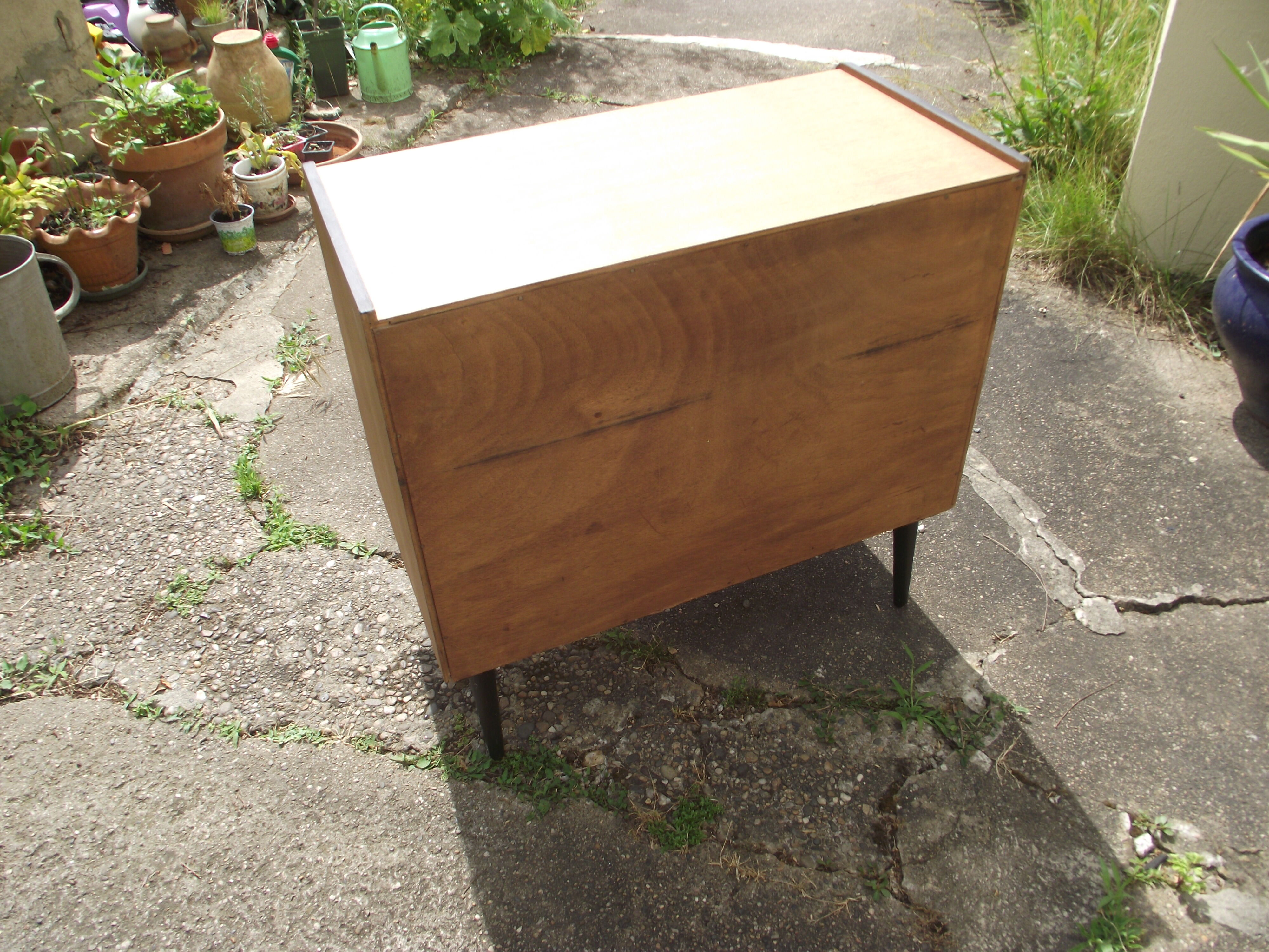 Scandinavian oak chest of drawers from the 60s