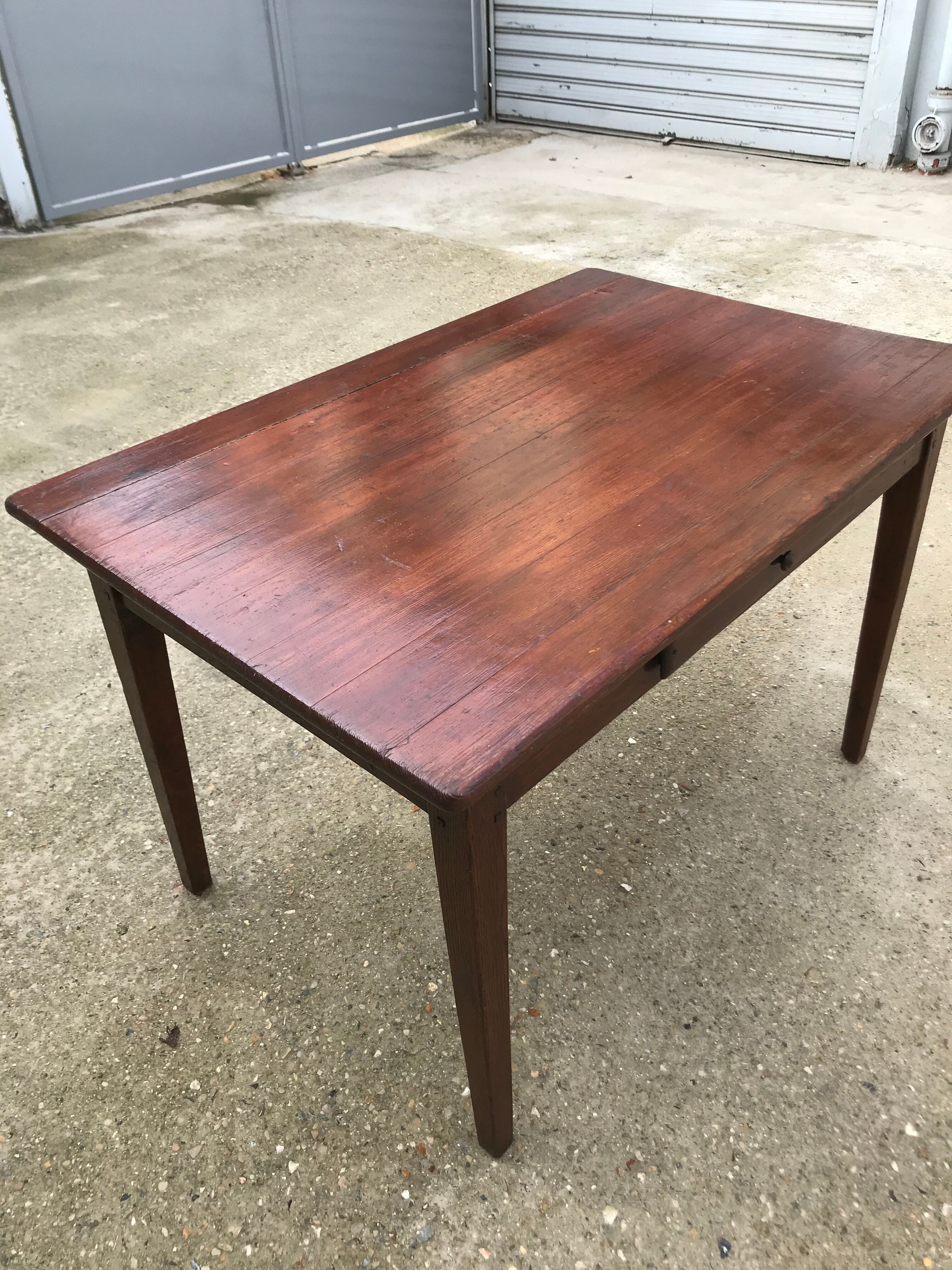 Oak dining table