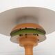 Lampe de bureau danoise unique en rose et vert par Lyskaer - Modèle 2252 -