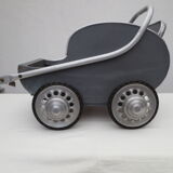 40 year old doll stroller, wood and aluminum