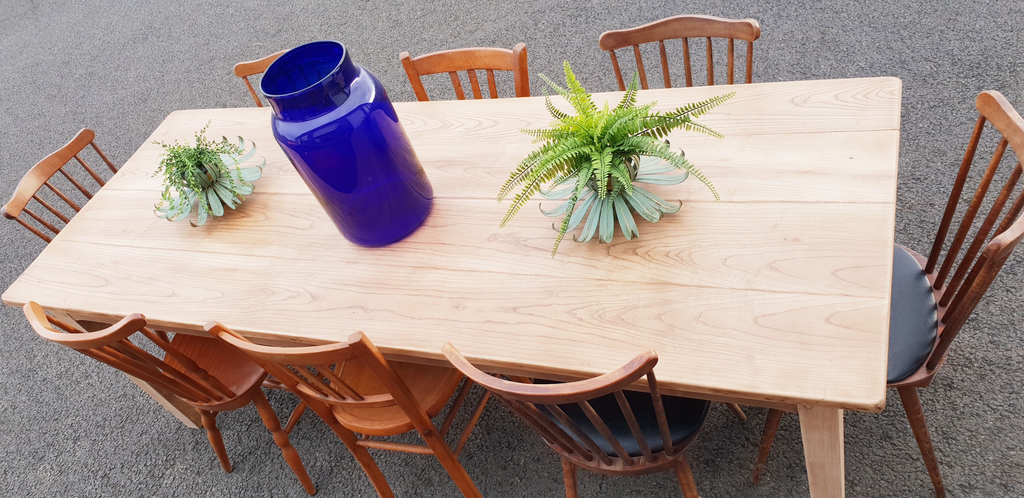 Vintage farm table