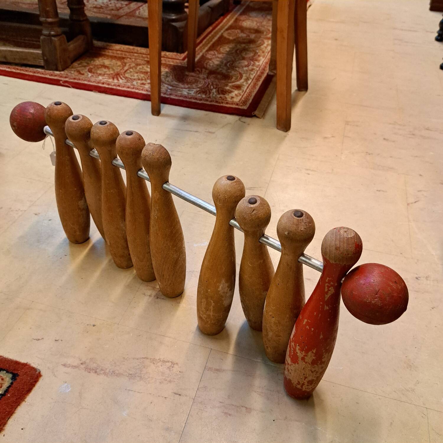 Vintage bowling game
