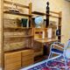 1960s Teak Composable Wall Shelf Library
