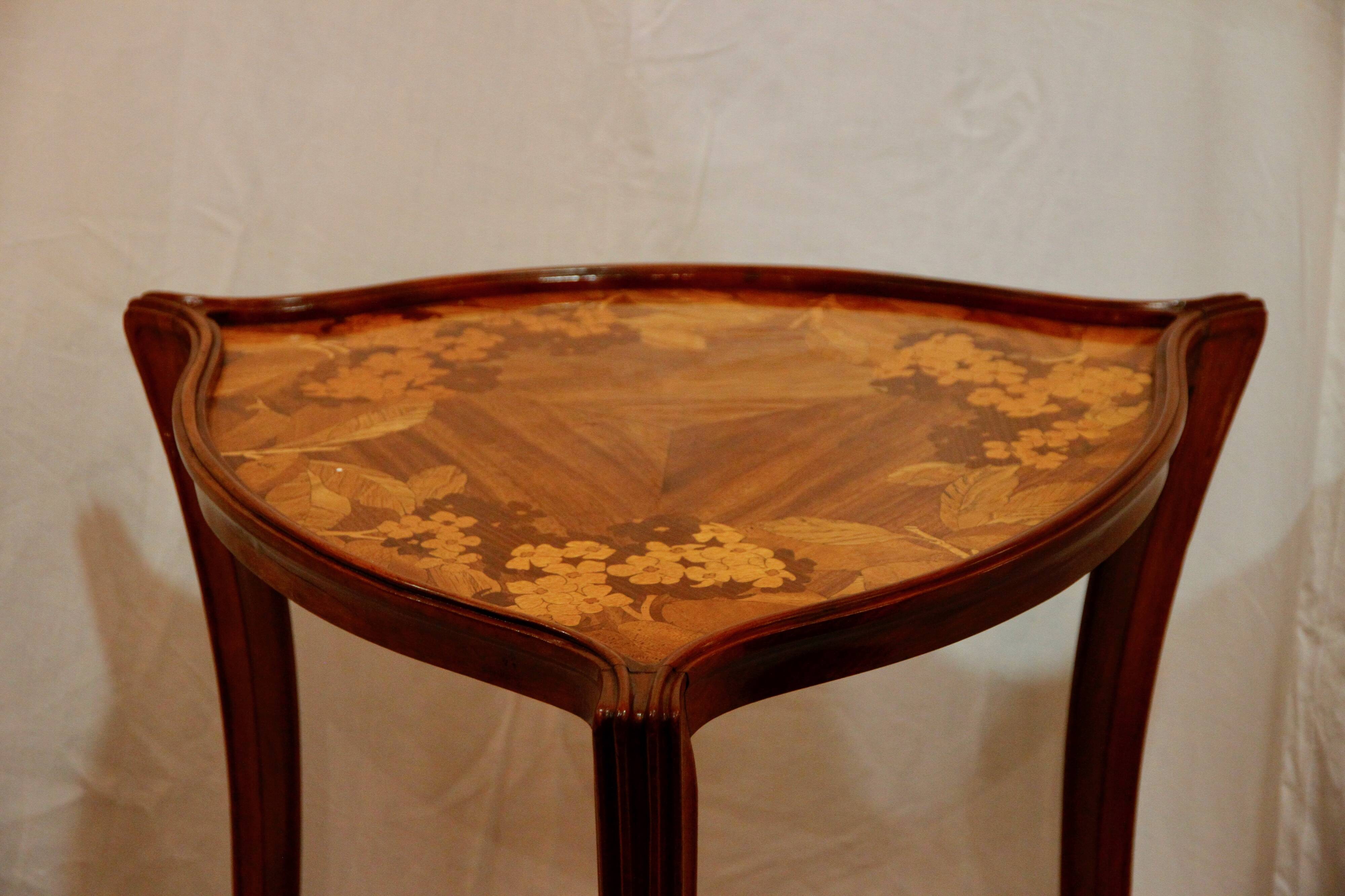 Guéridon signed Majorelle, late 19th / early 20th century