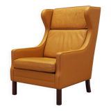 Orange armchair, Danish design, 1970s, production: Denmark