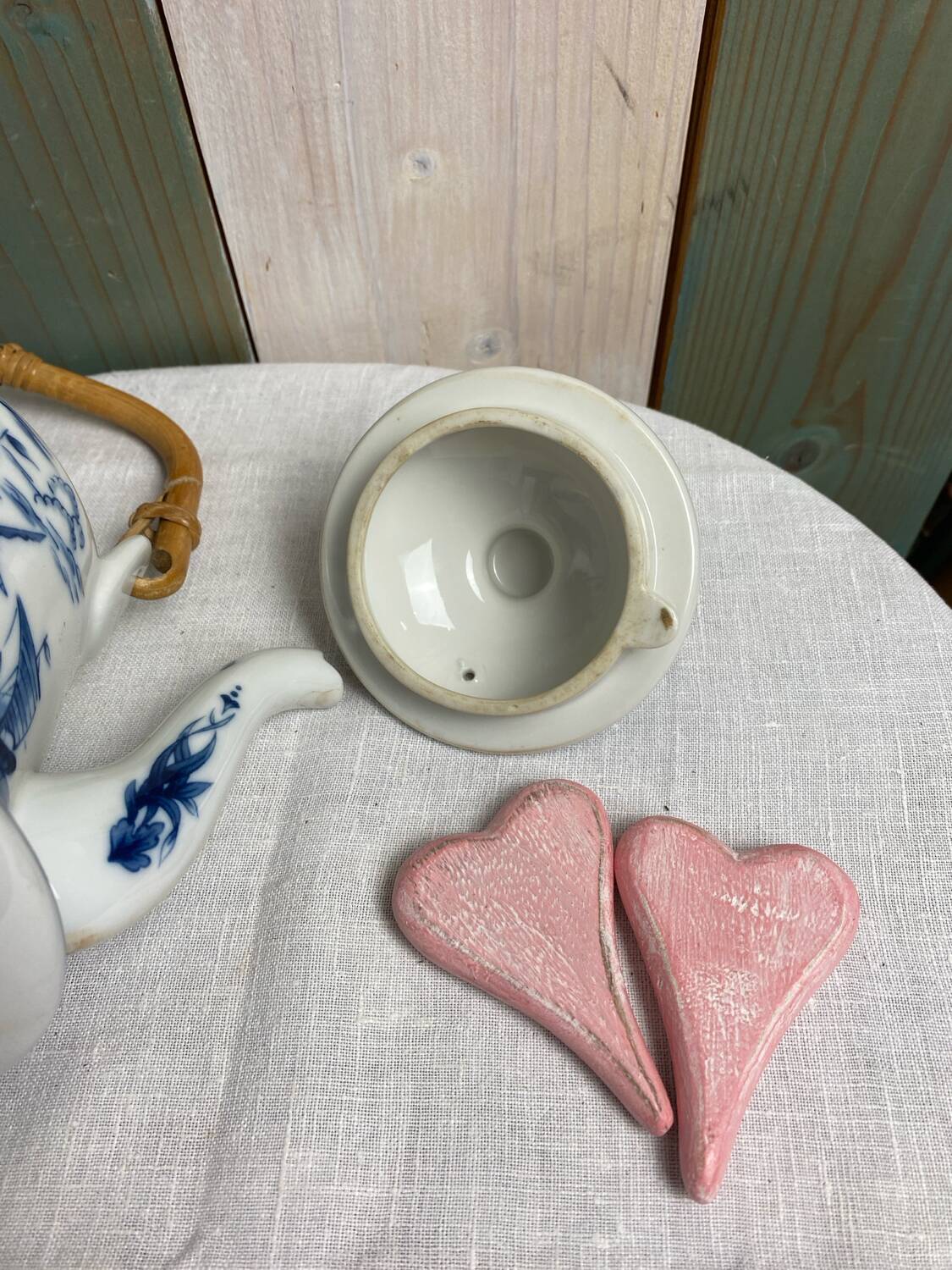 Porcelain teapot