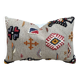 Housse de coussin faite main | Coussin Kilim bohème | Décoration berbère ma