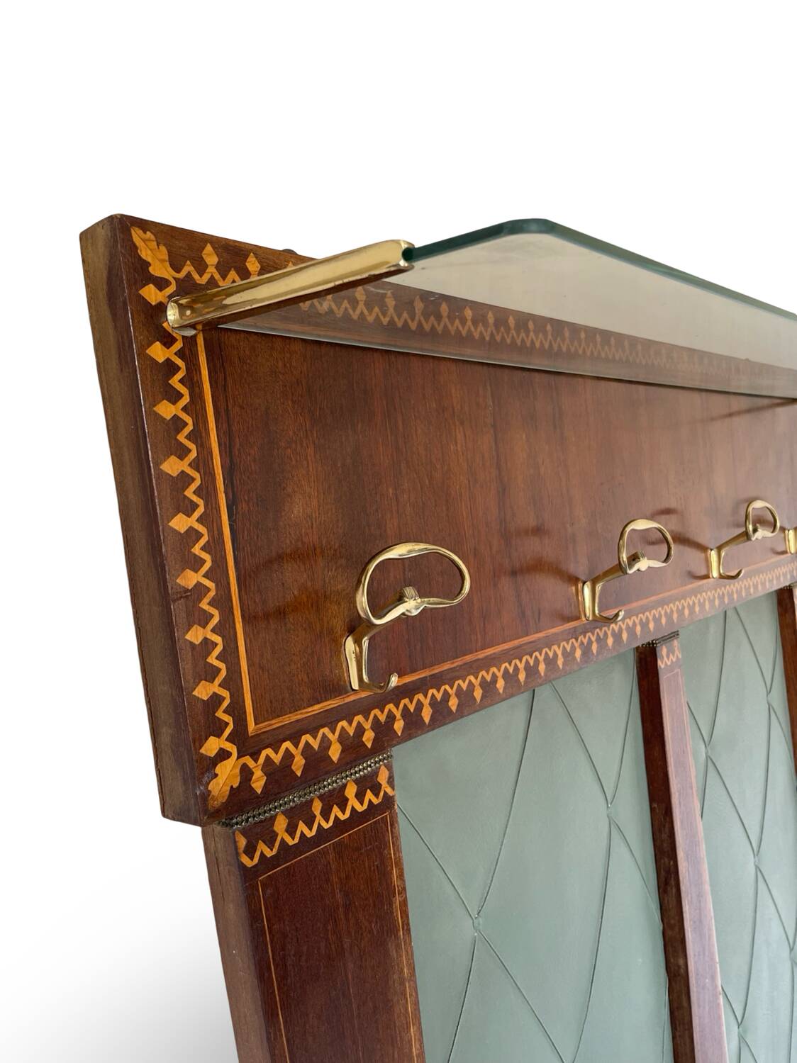 Porte-manteau mural italien des années 60