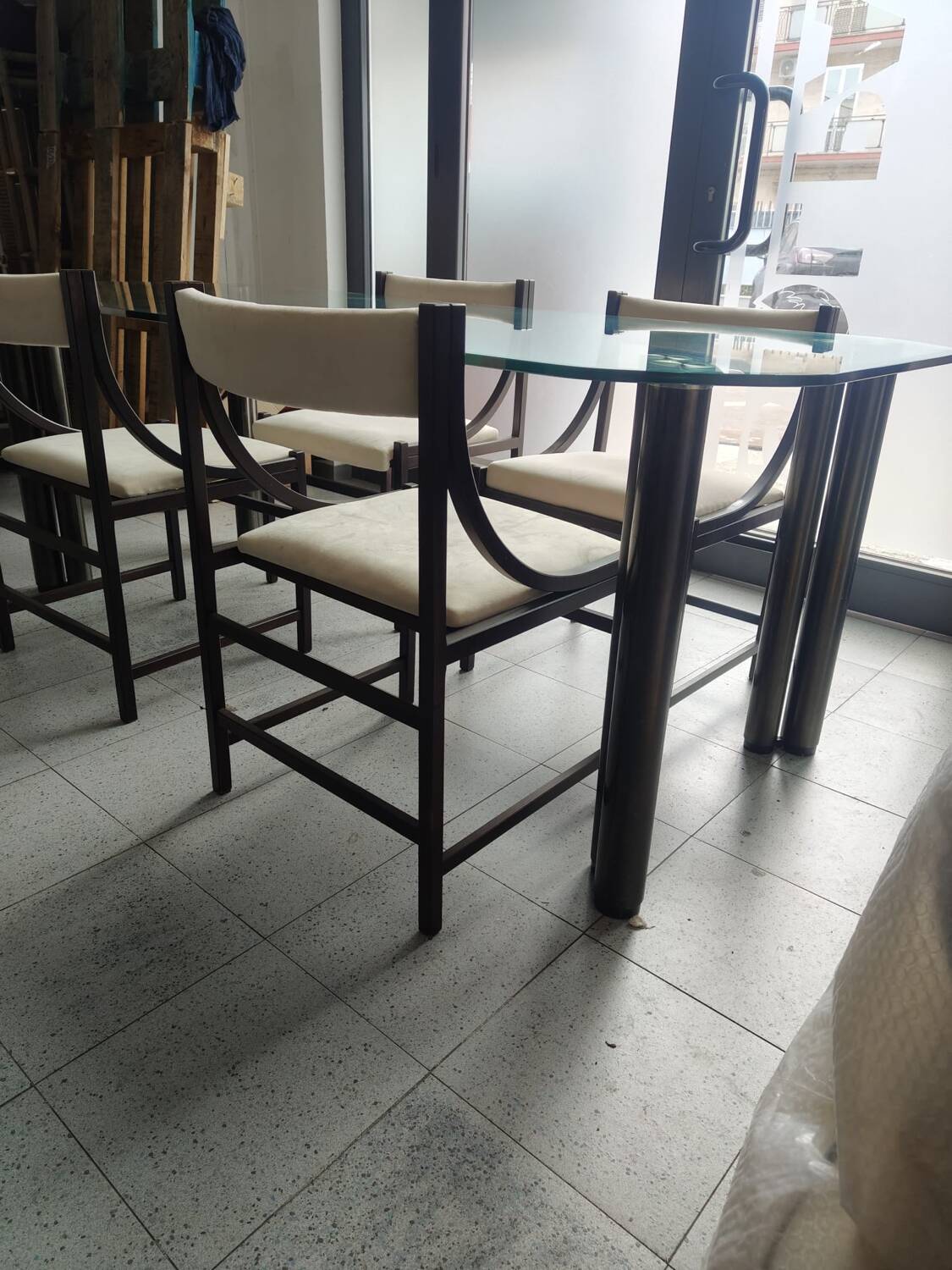 Table Eta Beta par Marco Zanuso pour Zanotta années 70 vintage moderne