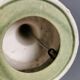 Danish table lamp in ceramic with a beautiful mint green glaze.