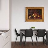 Dutch painting still life signed and dated