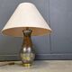 Vintage pewter table lamp, 1970s