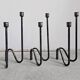 Set of 3 modern mid-century candle holders by Lino Sabattini