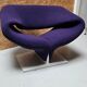 Artifort Ribbon chair designed by Pierre Paulin in 1960.