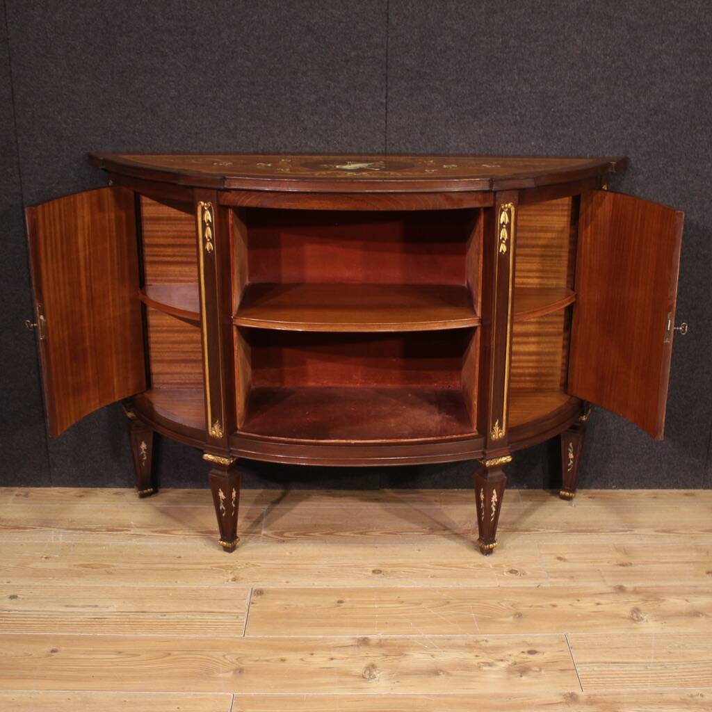 Elegant Louis XVI style inlaid sideboard