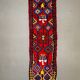 Turkish kilim runner 295x90 cm, vintage kelim rug, eagles and scorpions 2513