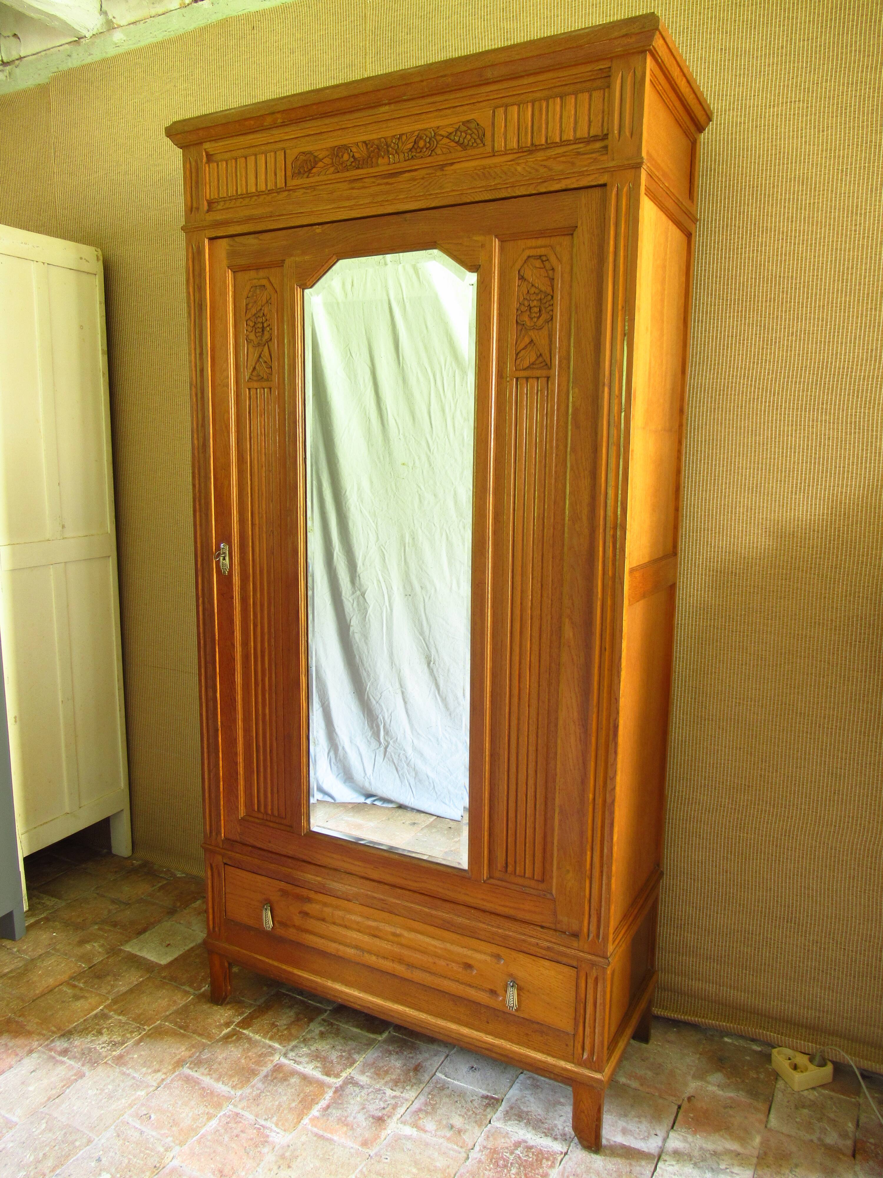 Parisian art deco wardrobe