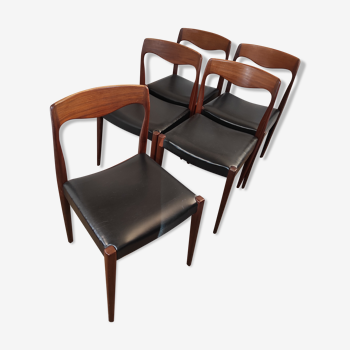 5 Scandinavian/Danish style chairs