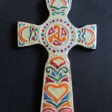 Quimper cross earthenware