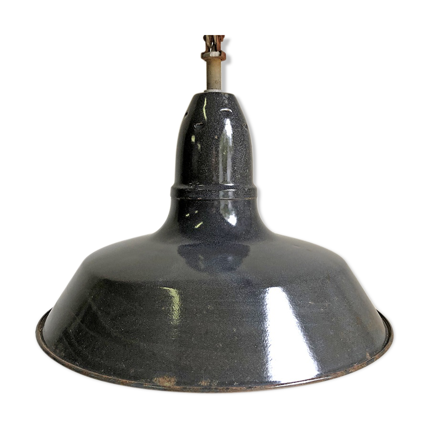 Industrial hanging lamp 1950