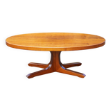 Baumann coffee table, star foot wooden table, vintage coffee table, living room table, 70's