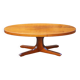 Table basse Baumann, table bois pied étoile, table basse vintage, table de salon, 70's